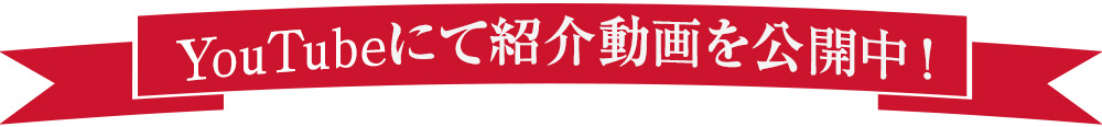 YouTubeにて紹介動画を公開中!