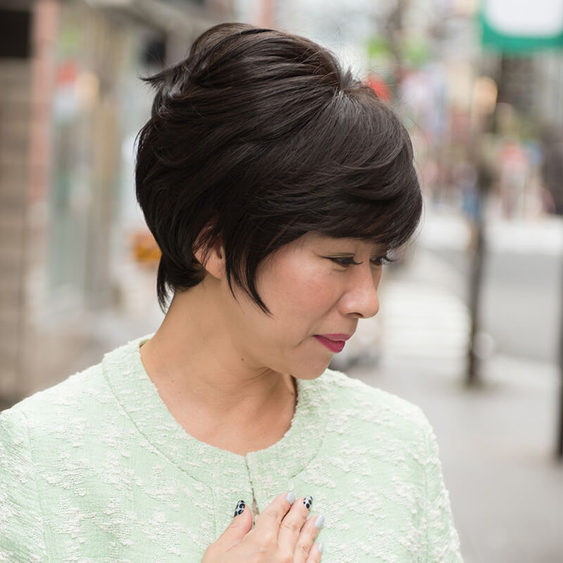 奈美悦子さんプロデュースNamiStyleファッションウィッグ