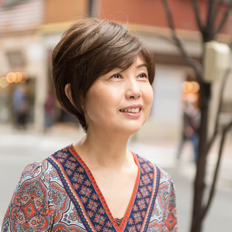 奈美悦子さんプロデュースNamiStyleファッションウィッグ