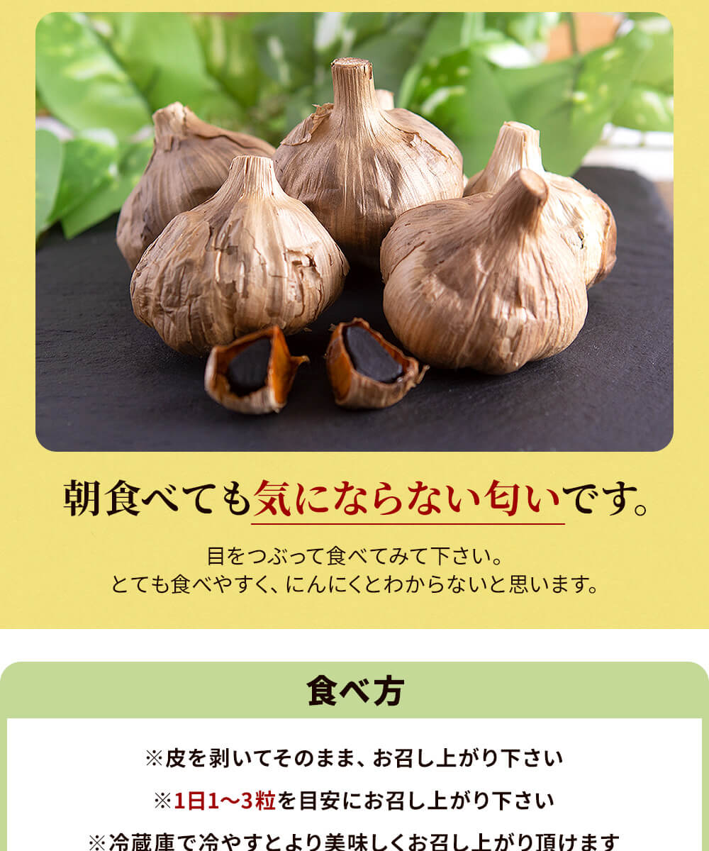 醗酵熟成黒にんにく(4袋)