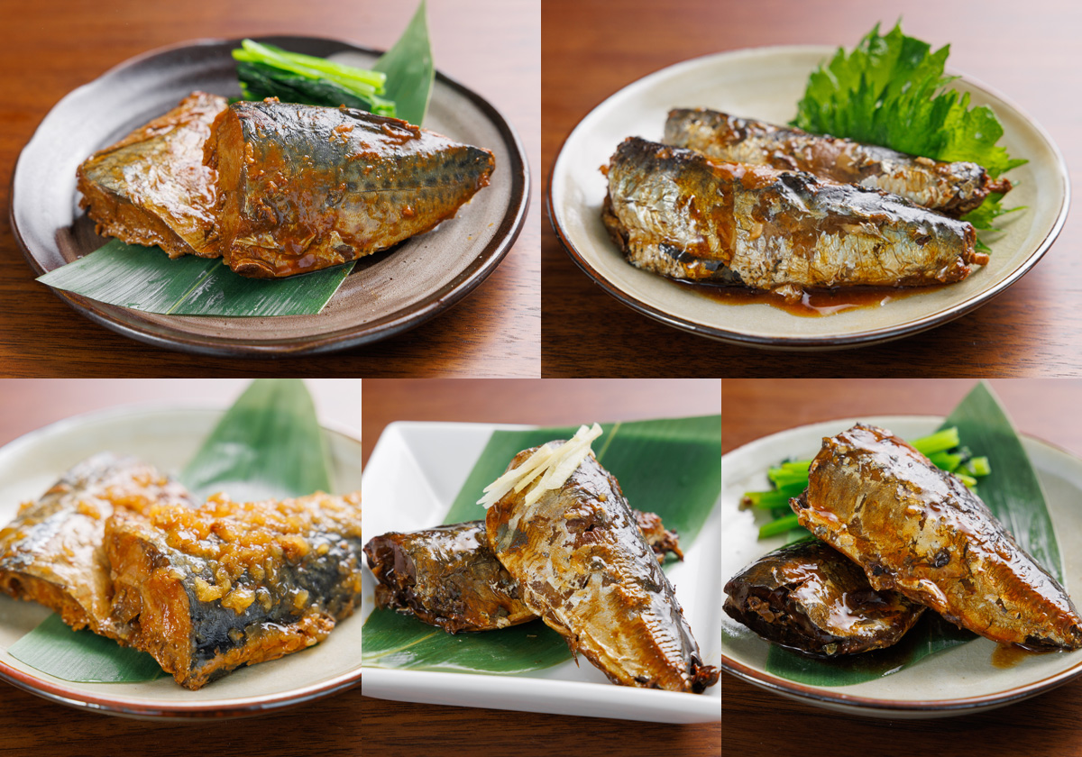 常温保存可能。多彩な味付けで飽きずに食べられる。