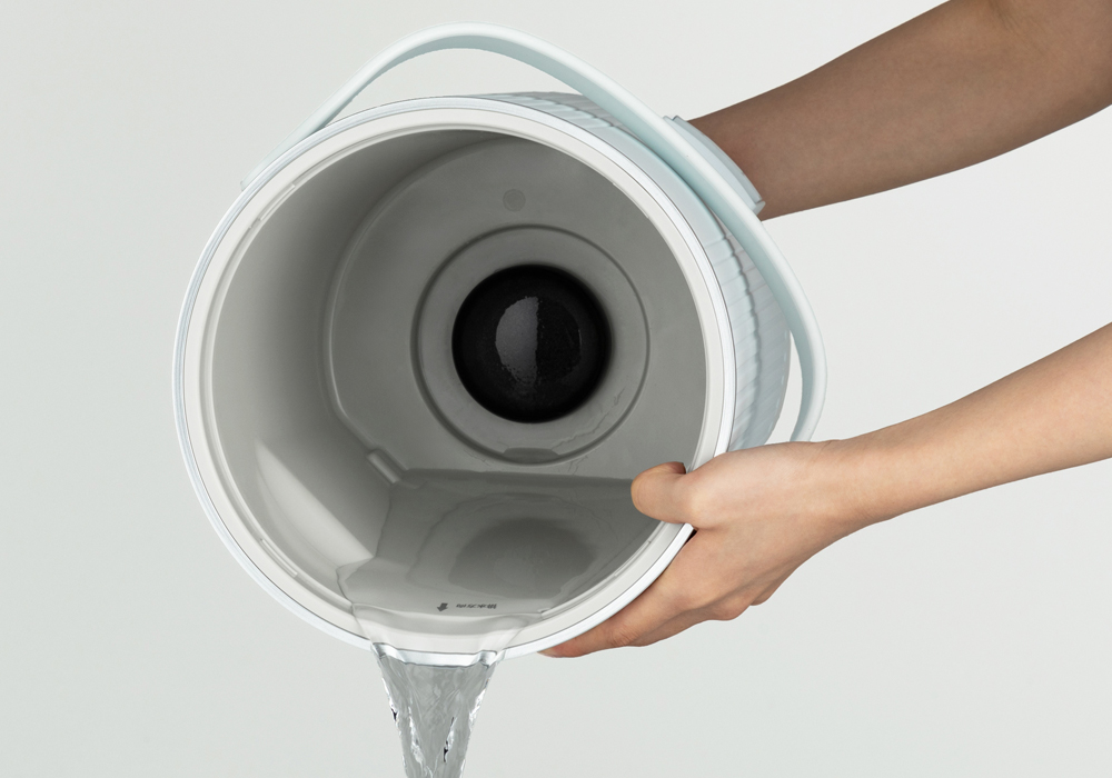 かしこく加湿、さらに衛生的。