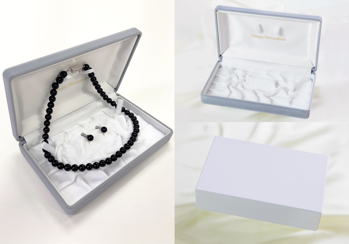 大丸松坂屋専用ケースに入れてお届けします