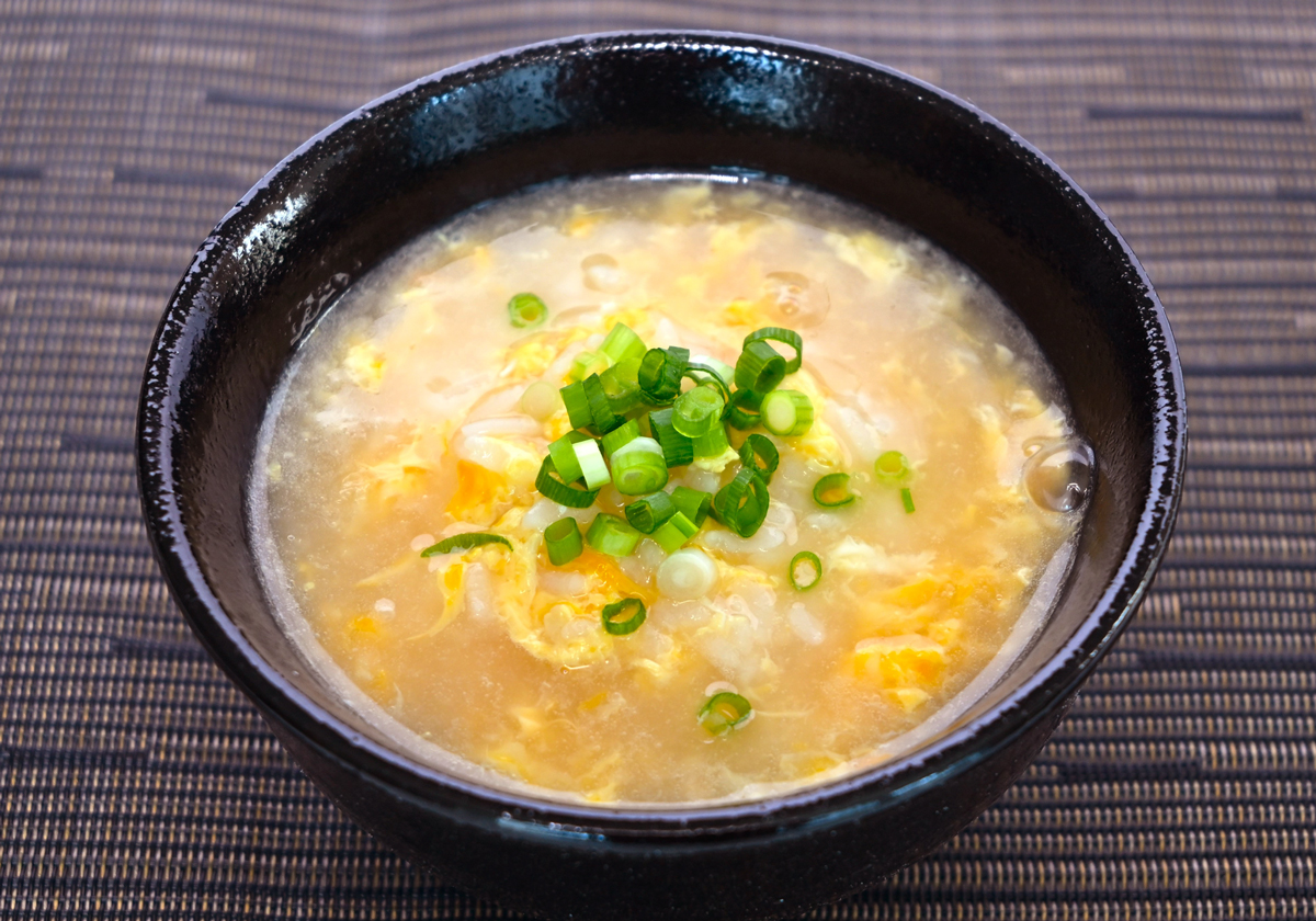 食欲がない日にも、するりと美味しいすっぽん雑炊