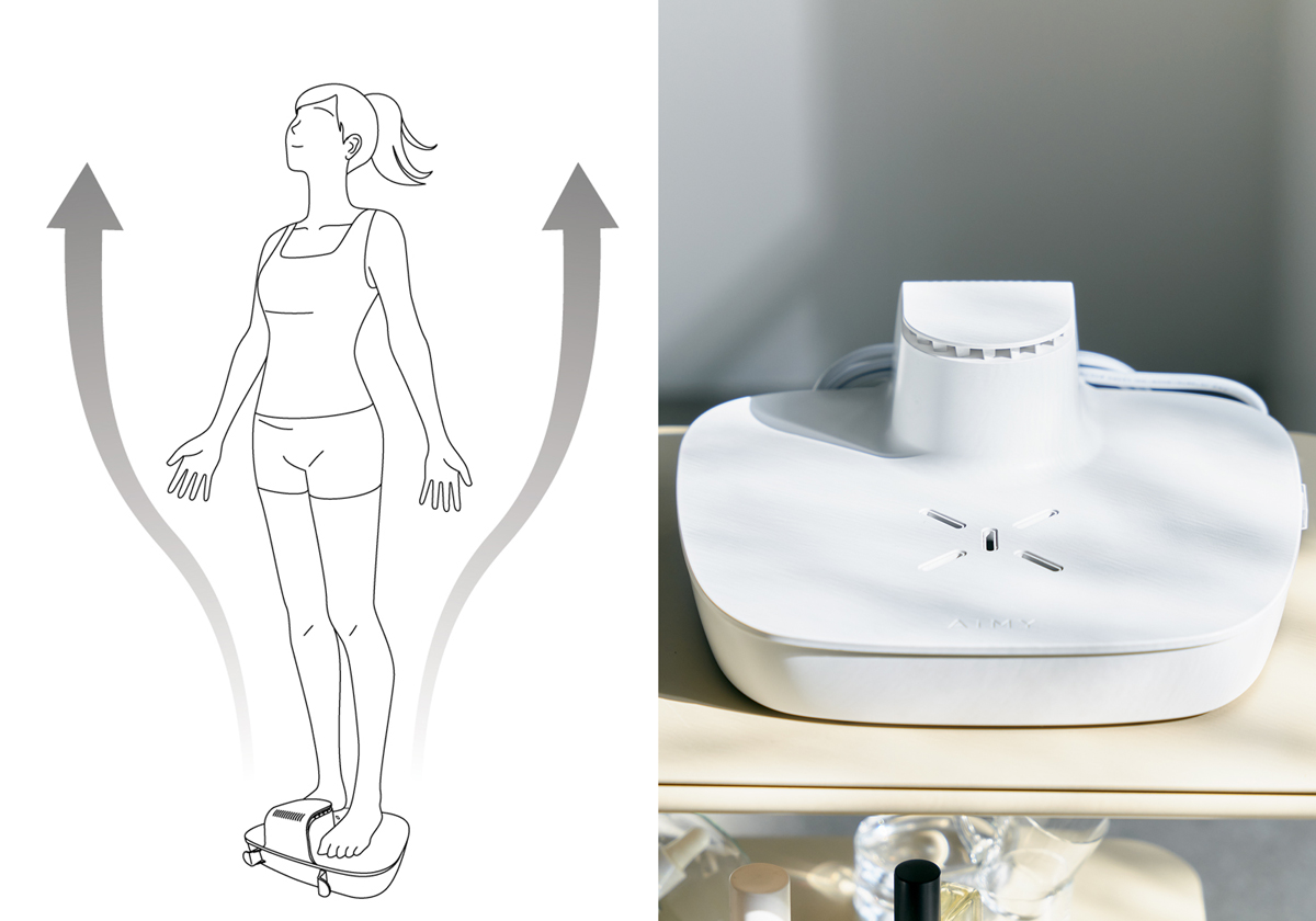 全身を包み込む、革新的な風のデザイン