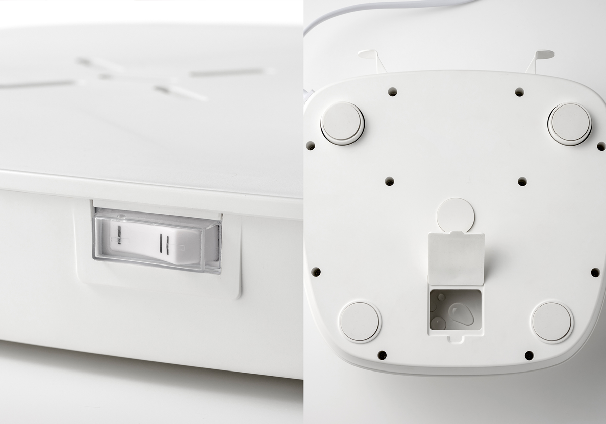 2段階の風量切替と簡単メンテナンス設計