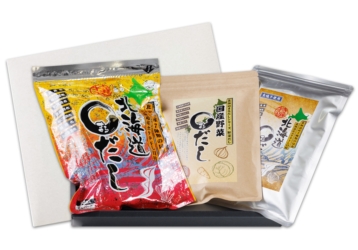 贈答用箱入り こだわりのだし3種セット
